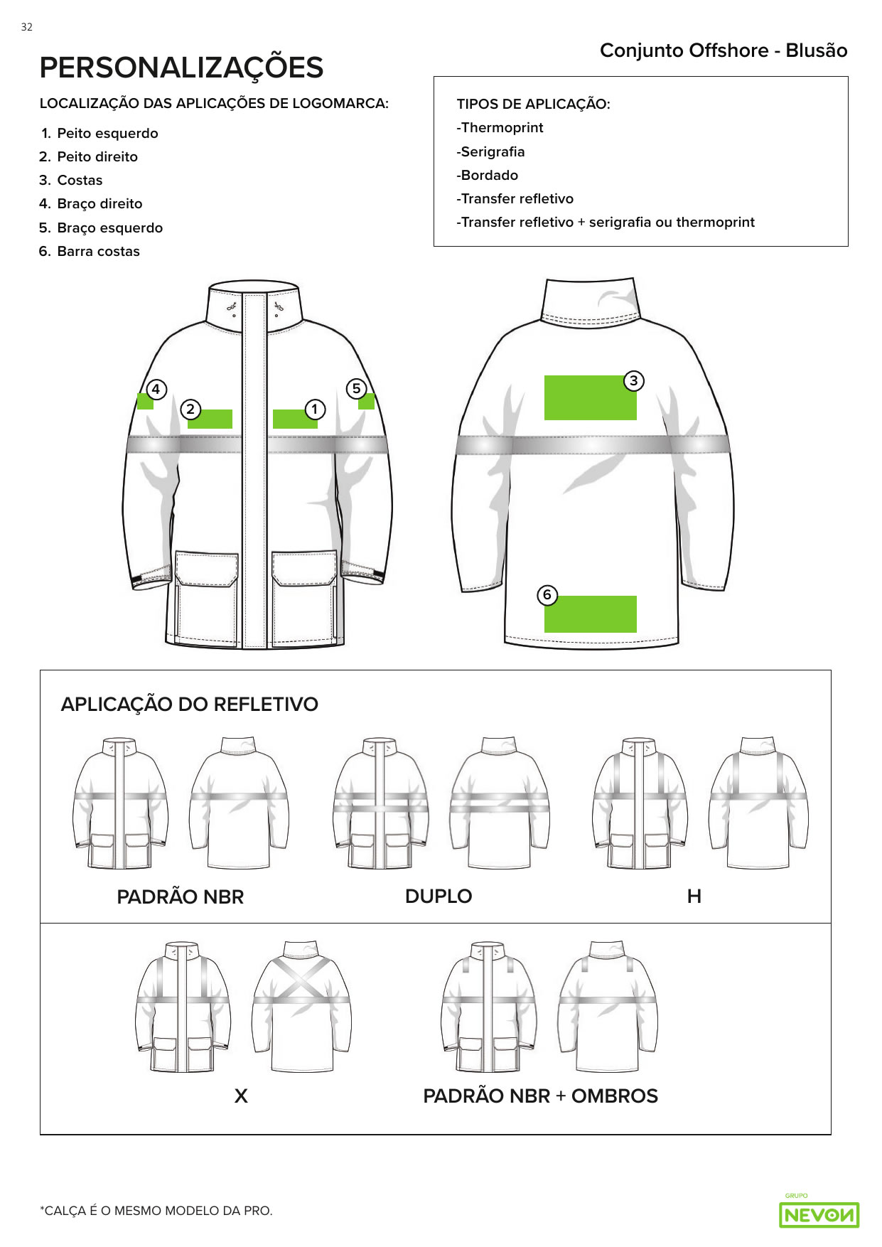 Conjunto Impermeável Off Shore Cima 