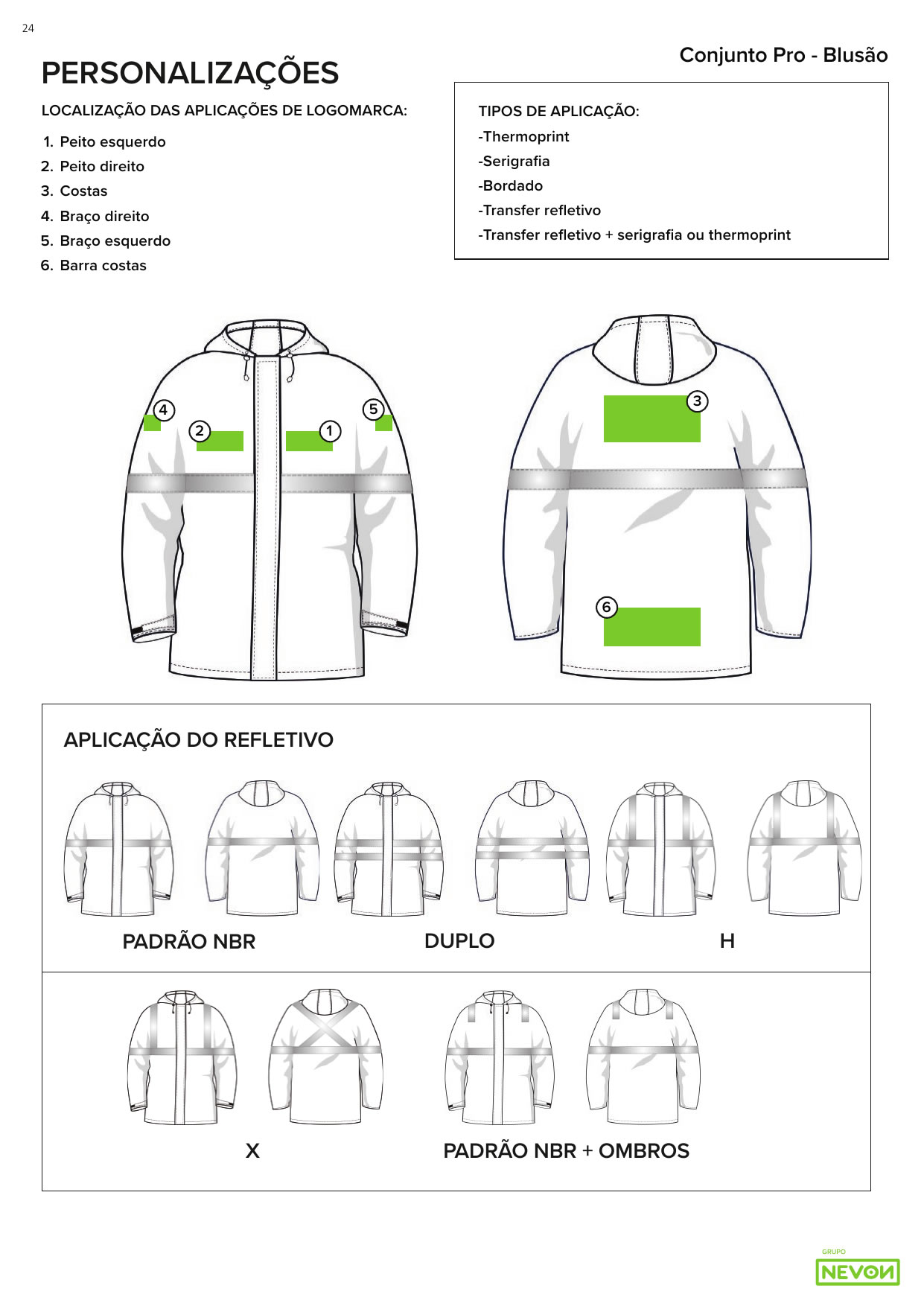 Conjunto Impermeável Pro Blusão